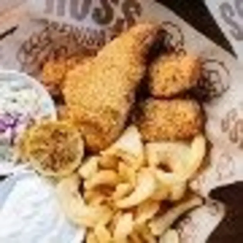 Midwest Fish + Chips at Huss Brewing - Downtown PHX 225 E Monroe St