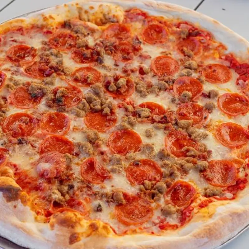 The Boss Pie (Meat) at Ziggy's Pizza