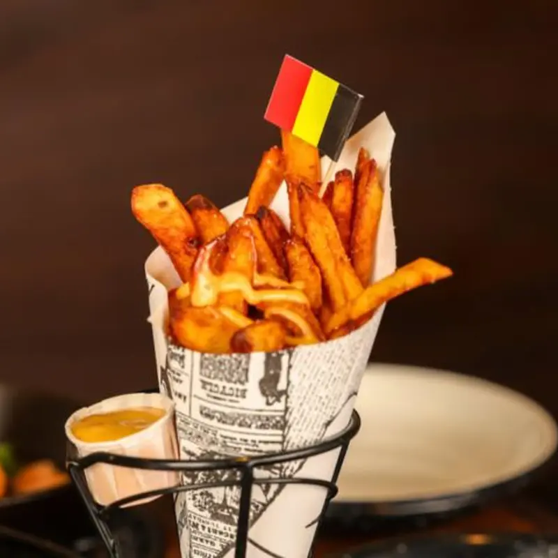Flemish Frites at Austhentico 308 Congress Avenue