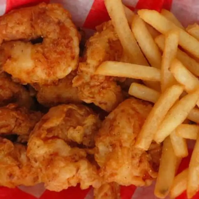 FRIED SHRIMP WITH FRIES at FoodClub