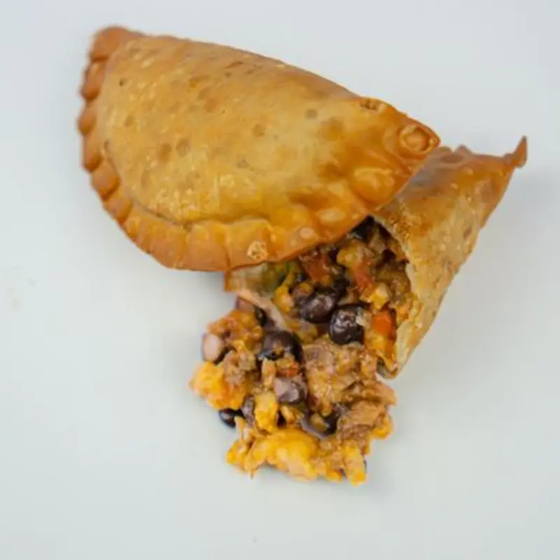 Black Bean & Plantain Phatty at TrapHouse Caribbean 310 Colorado Street