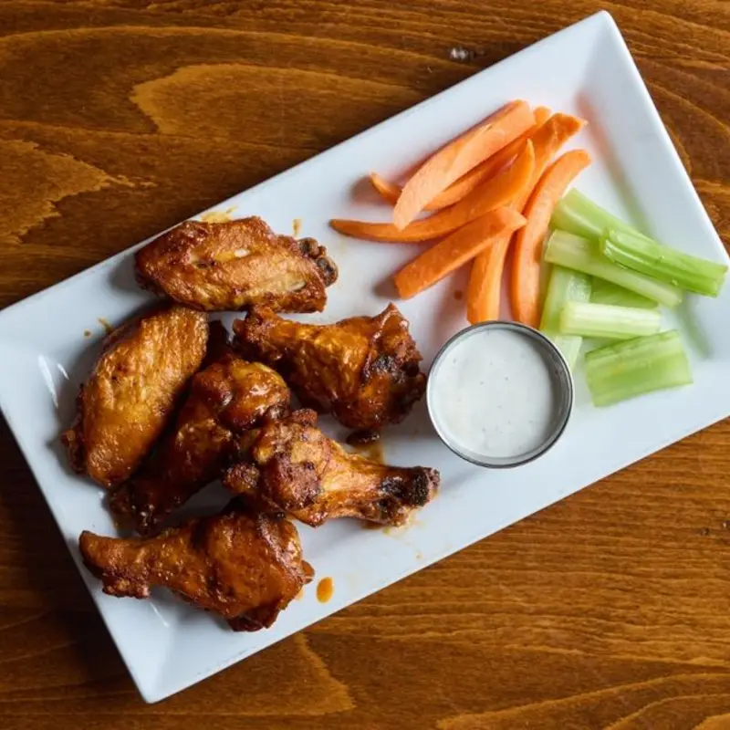 Smoked Bone-In Wings at Cedar Door Patio Bar and Grill