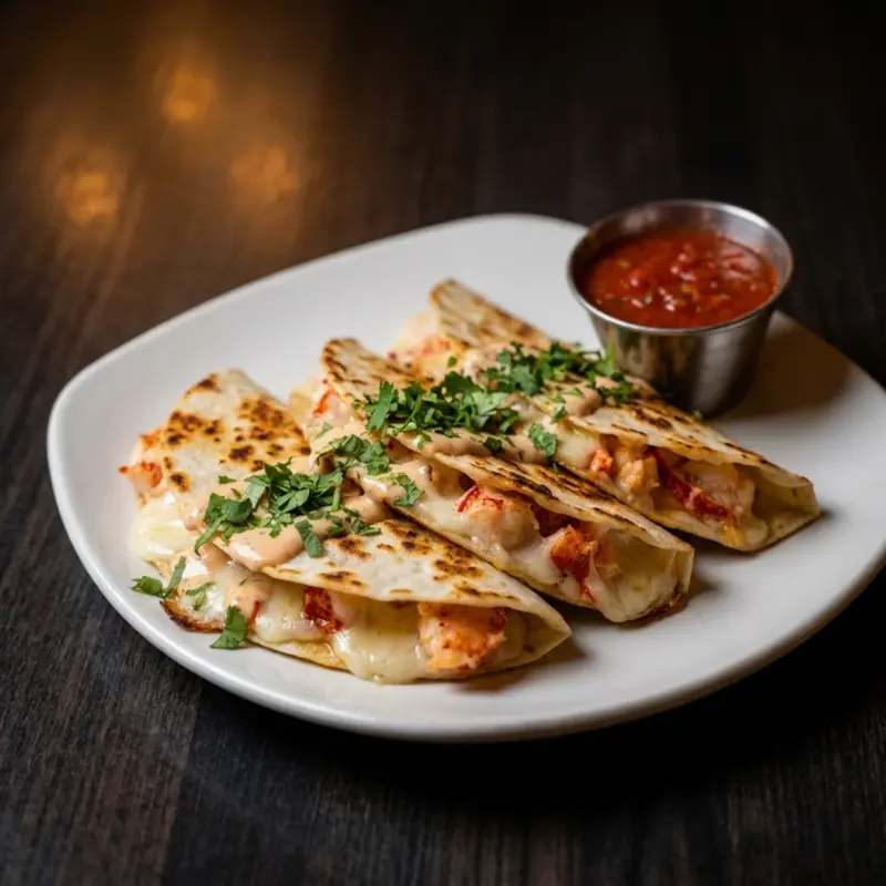 Lobster Tacos at Mexican Grill & Margarita Bar