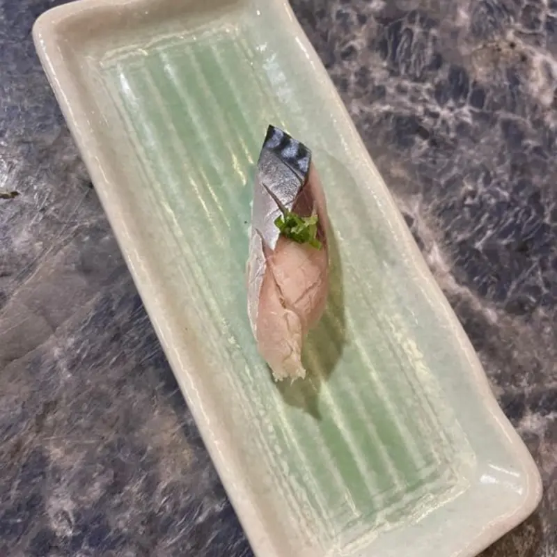 Saba (Cured Mackarel) Nigiri