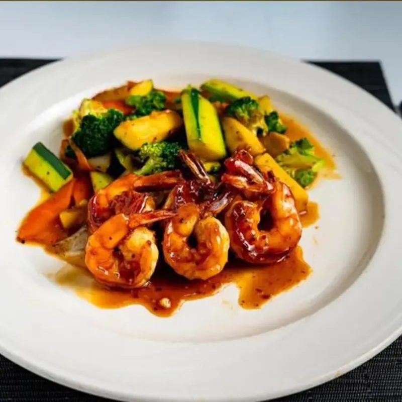 SHRIMP HIBACHI at Maiko