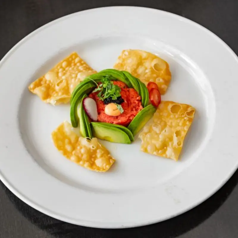 Spicy tuna tartar at Maiko