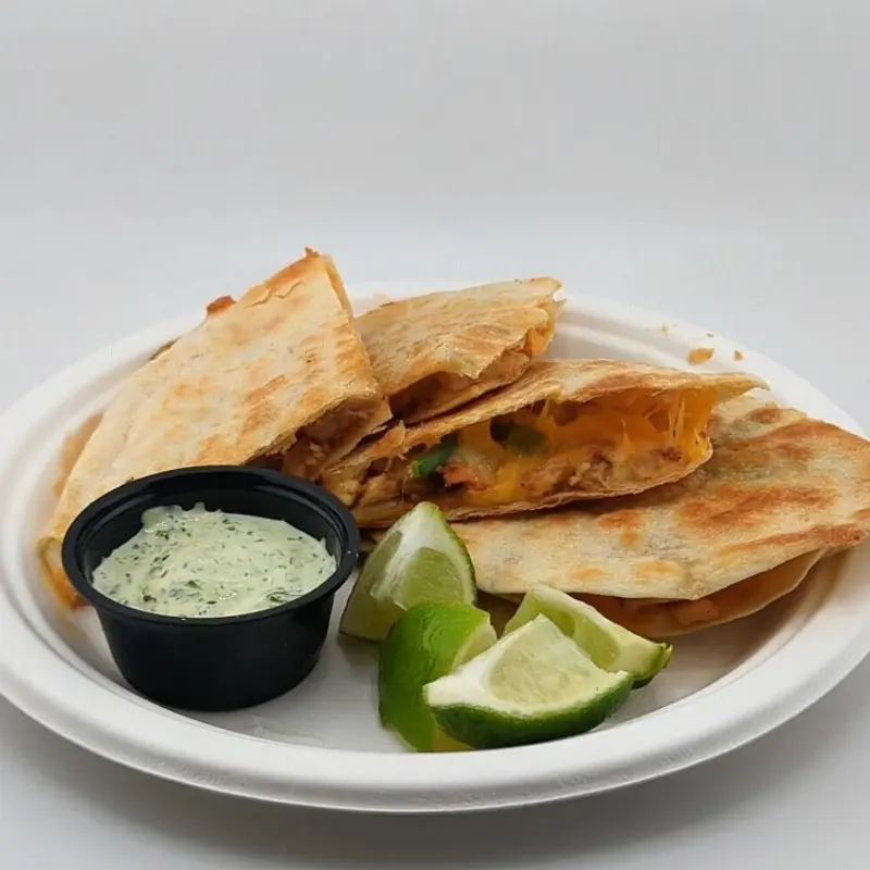 Spicy Thigh Quesadilla at Ocean Street Tacos 15 North Ocean Street
