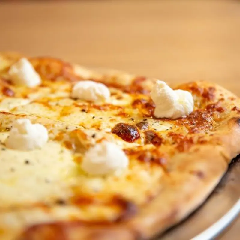 Cacio E Pepe Pie at Pour Taproom / Pizza Dynamo 61 N Laura St