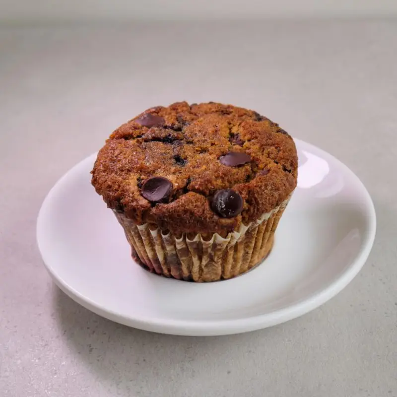 GF/V Blackberry Pumpkin Chocolate Chip Muffin at Jacksonville Coffee Company - Downtown 6 East Bay St
