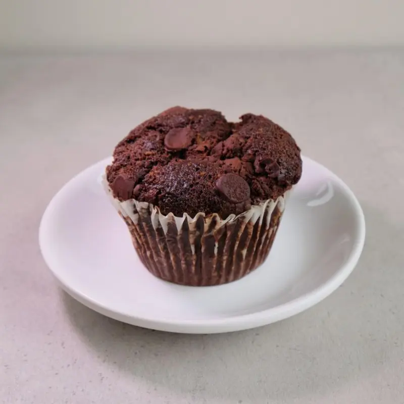 GF/V Double Chocolate Chip Muffin at Jacksonville Coffee Company - Downtown 6 East Bay St