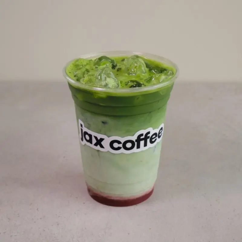 Strawberry Matcha Latte at Jacksonville Coffee Company - Downtown 6 East Bay St