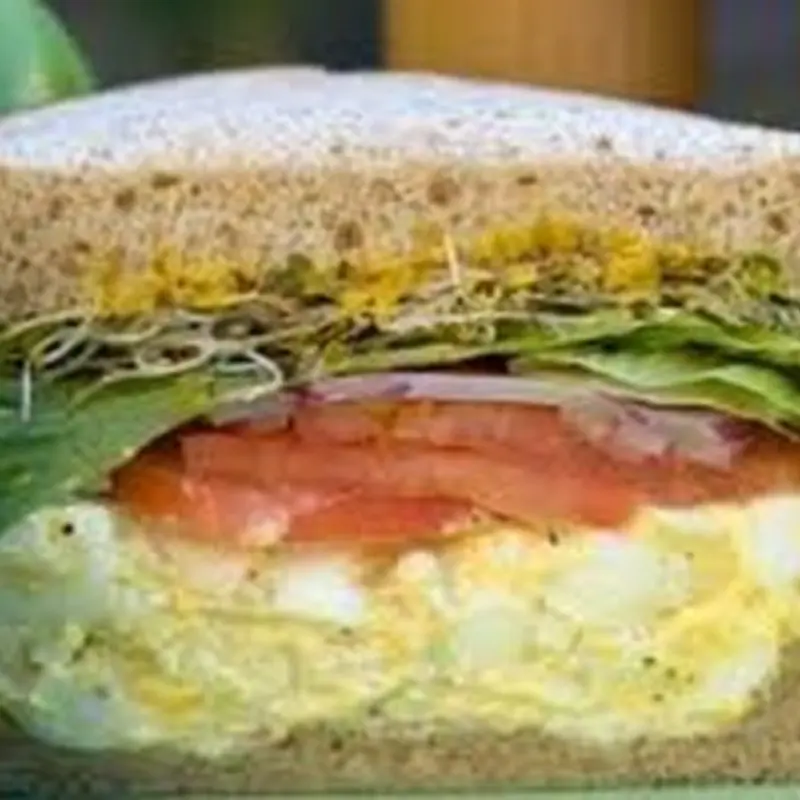 Egg Salad Sandwich at Clara's Tidbits Restaurant - Hendricks