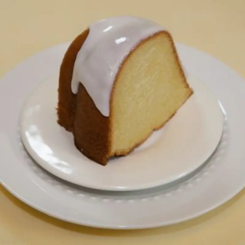 Signature Lemon Cake at Clara's Tidbits Restaurant - Hendricks