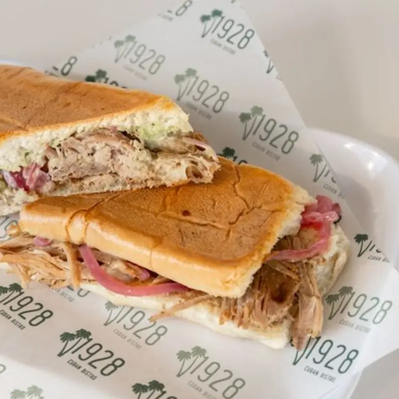 Pan Con Lechón at 1928 Cuban Bistro Riverside