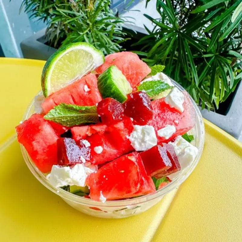 Watermelon Guava Fruit Salad (Ensalada de Fruta)