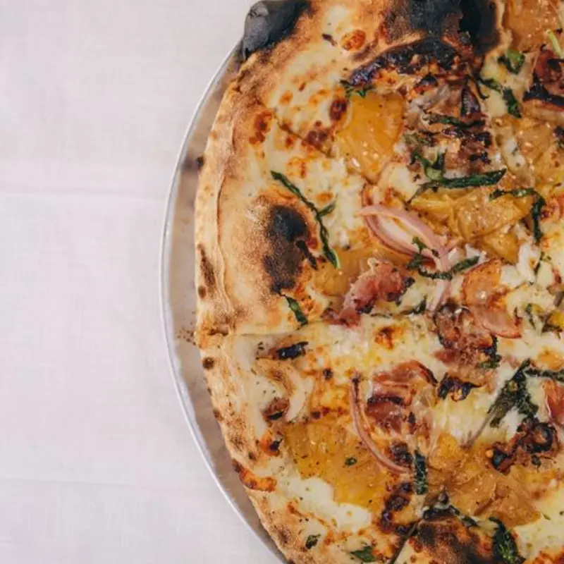 Flyin’ Hawaiian at V Pizza - San Marco