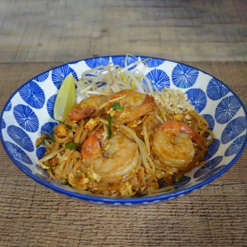 Pad Thai at SENYAI Thai Street Food & Noodle Bar in Historic 5-Points Riverside near downtown Jacksonville!