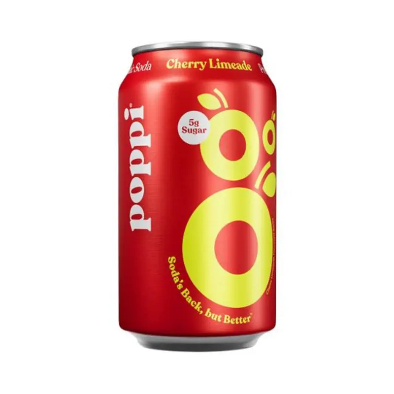 Poppi Cherry Limeade - 12oz Can at Kickbacks Gastropub/Goozlepipe & Guttyworks
