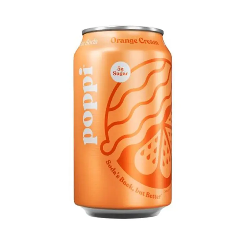 Poppi Orange Cream - 12oz Can at Kickbacks Gastropub/Goozlepipe & Guttyworks