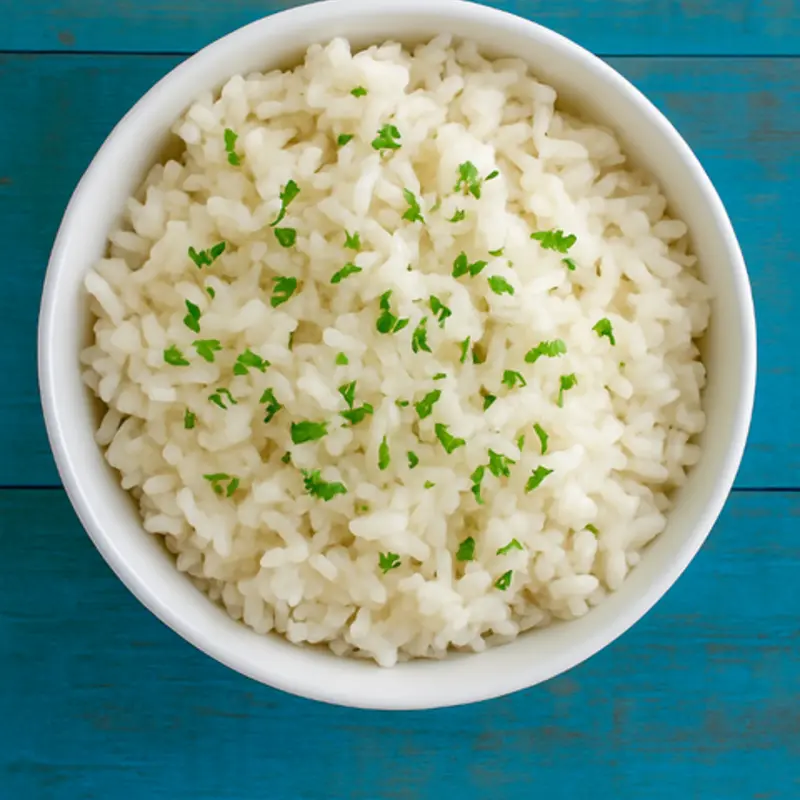 White Rice at Taste of the Caribbean Restaurant and Catering 4 Branford Pl