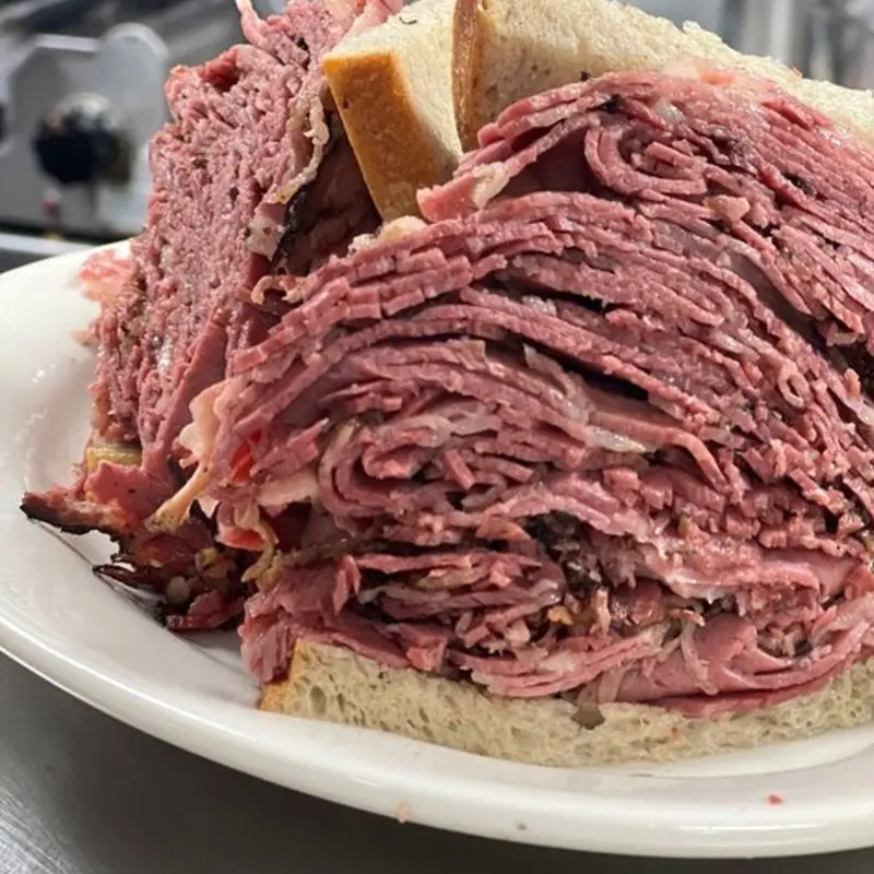Big Sexy Pastrami at Hobby's Delicatessen & Restaurant