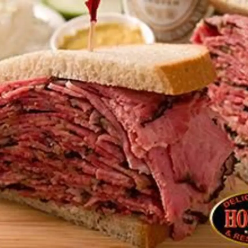 Pastrami at Hobby's Delicatessen & Restaurant