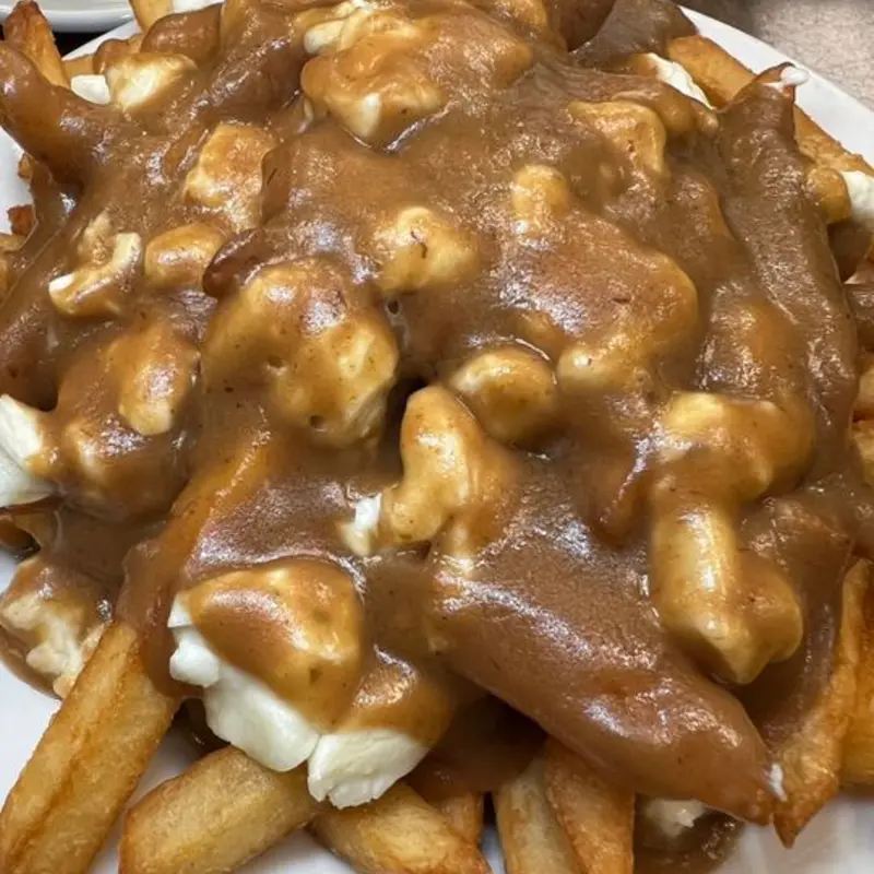 Poutine at Hobby's Delicatessen & Restaurant