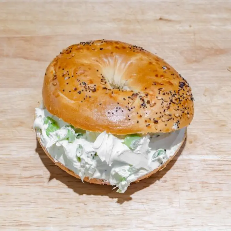 Bagel w/ Spread at Zaro's - Newark 1
