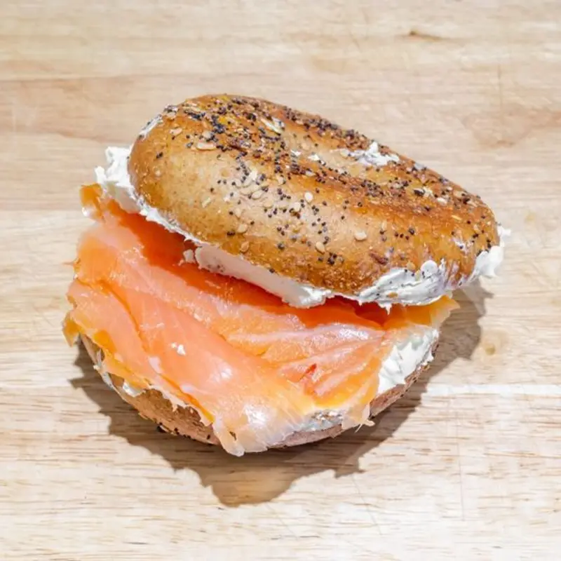 Bagel with Lox at Zaro's - Newark 2