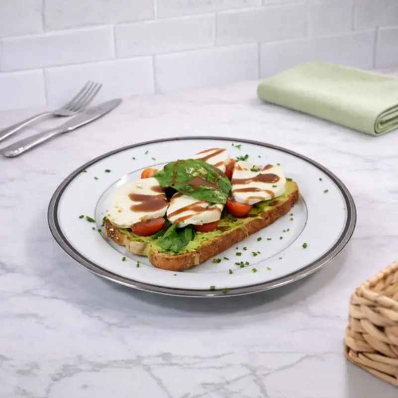 "Caprese" Avocado Toast (New) at SouzaFit Newark 70 Adams Street