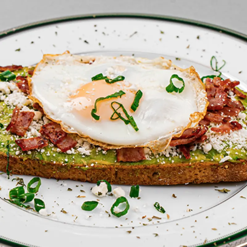 "The Beast" Avocado Toast at SouzaFit Newark 70 Adams Street