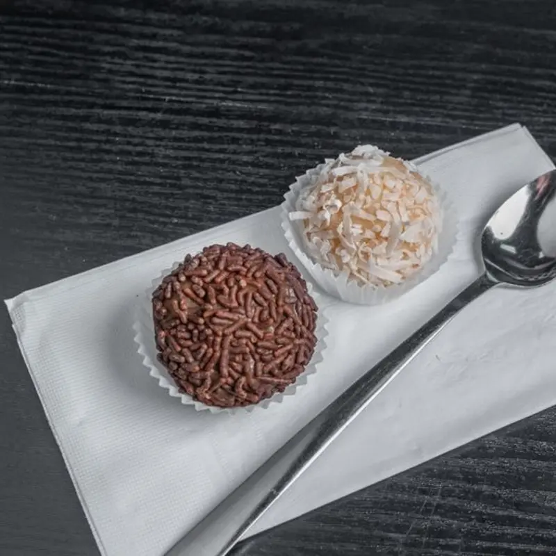BRIGADEIRO - COCONUT (BEIJINHO) at Doce De Leite Cafe