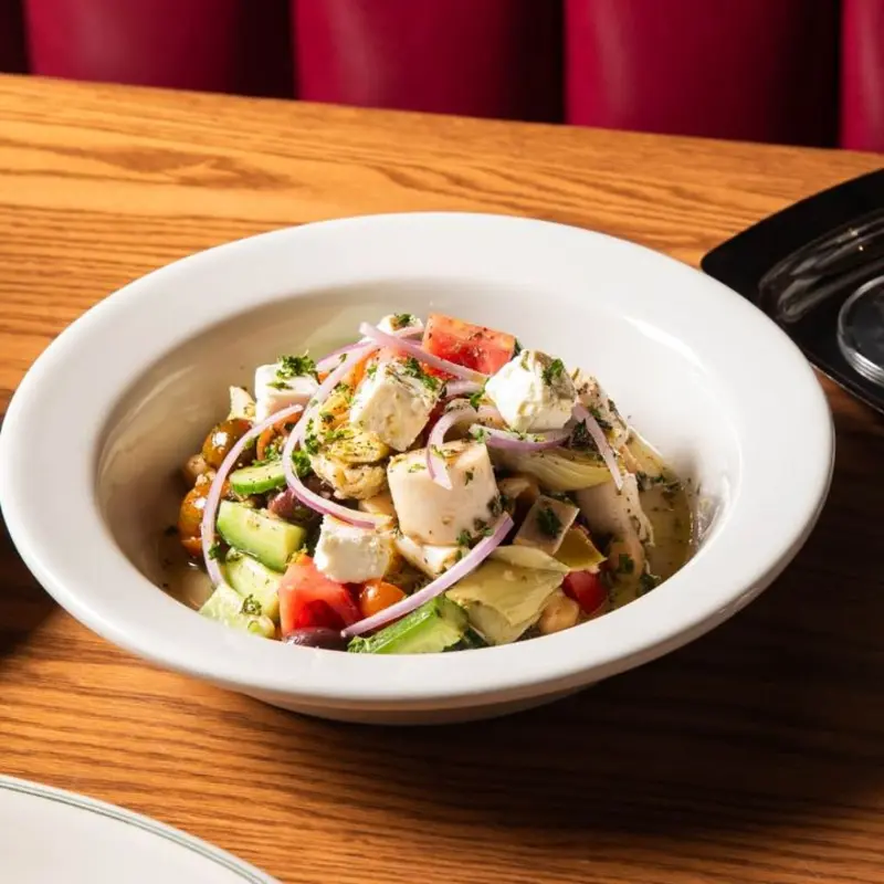 Greek Salad at Pinyon Coastal Scottsdale