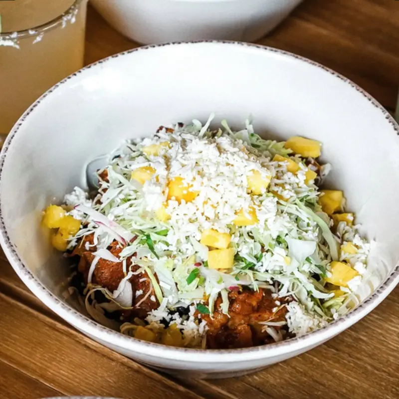 Braised Pineapple Pork Bowl (OLO) at Diego Pops