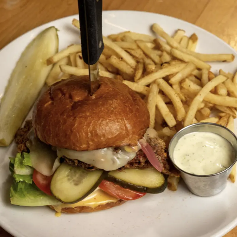 Fried Chicken Sandwich at Breakfast Club Scottsdale