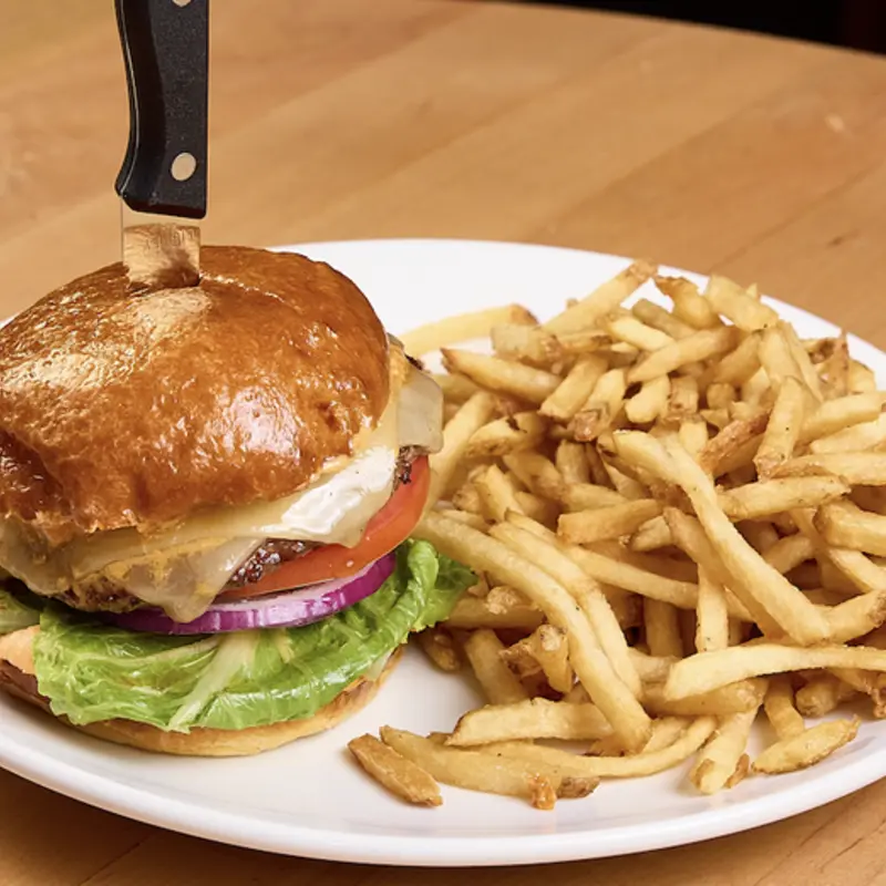 THE BURGER at Breakfast Club Scottsdale