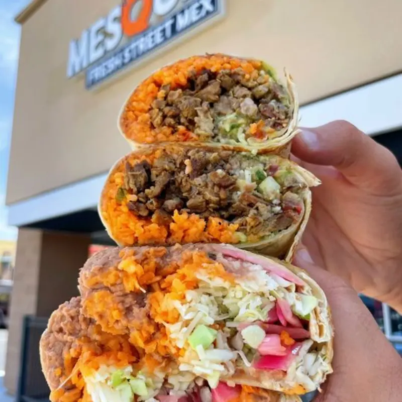 10 BURRITOS! (FEEDS 10-15) at MESQUITE FRESH STREET MEX OLD TOWN