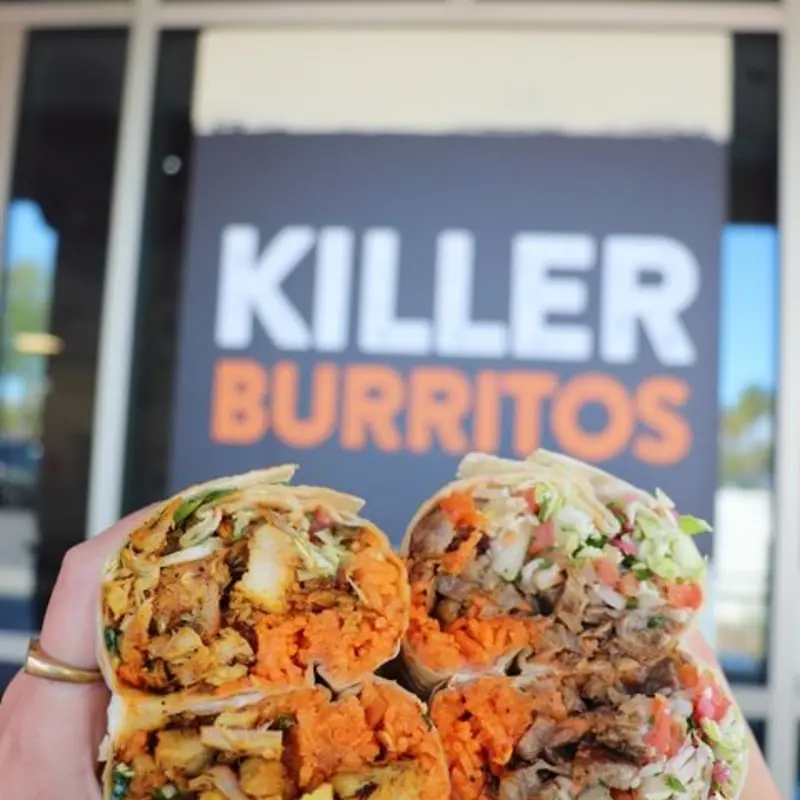 KILLER BURRITO at MESQUITE FRESH STREET MEX OLD TOWN