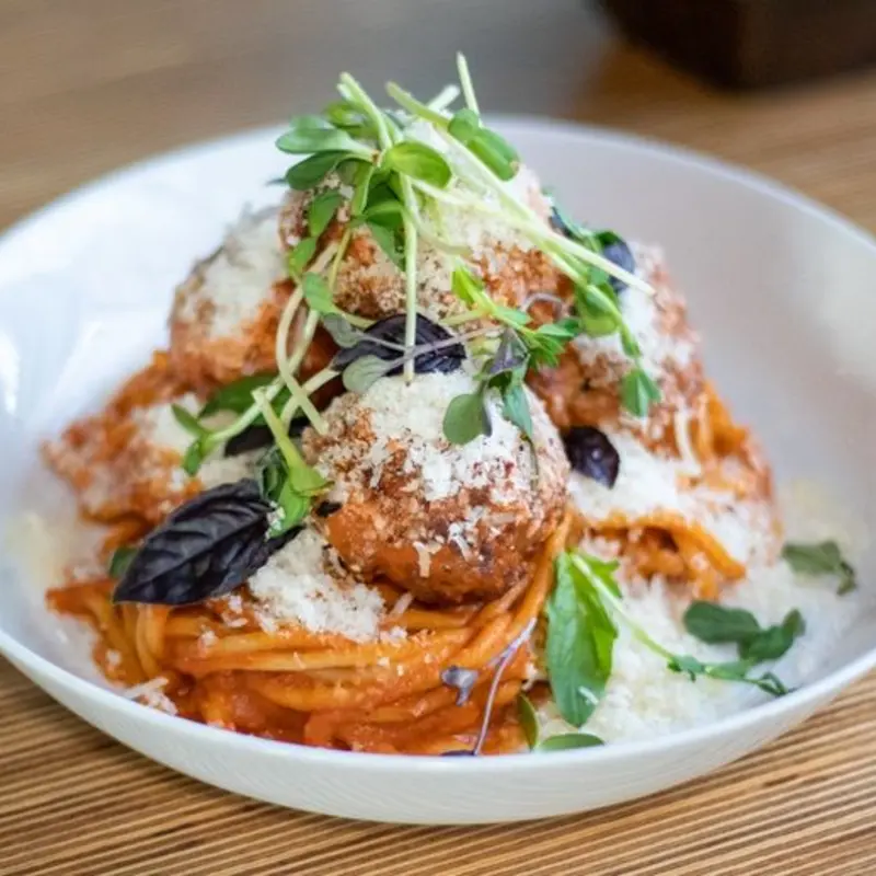 Spaghetti & Meatballs at Fellow Osteria