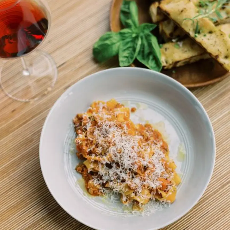 Tagliatelle Bolognese at Fellow Osteria