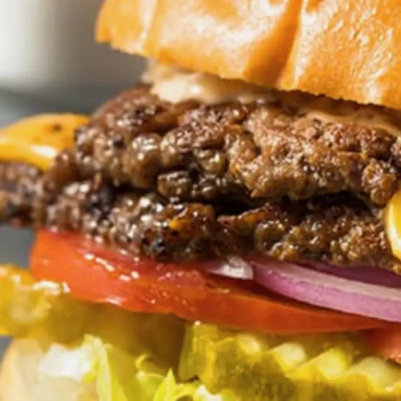 Double Smash Burger at PS Tavern