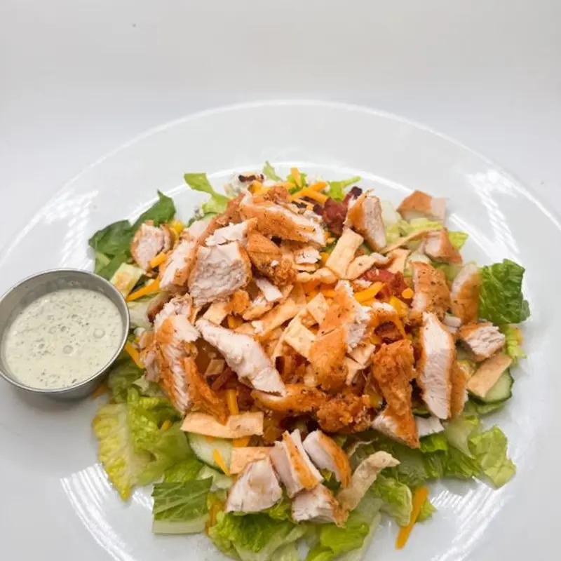 Chopped Fried Chicken Salad at Vic's River Grill 19 East River St.