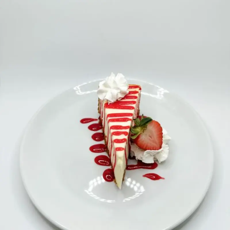 New York Cheesecake at Vic's River Grill 19 East River St.