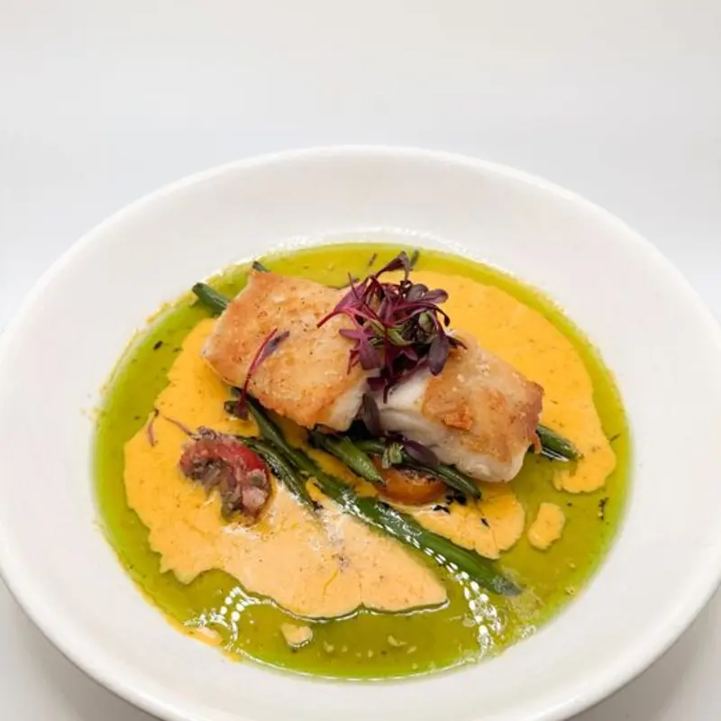 Seasonal Fresh Catch at Vic's River Grill 19 East River St.