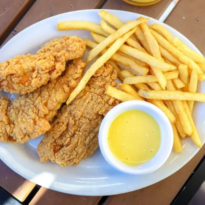CHICKEN FINGERS at Little Duck Diner 150 West Saint Julian Street