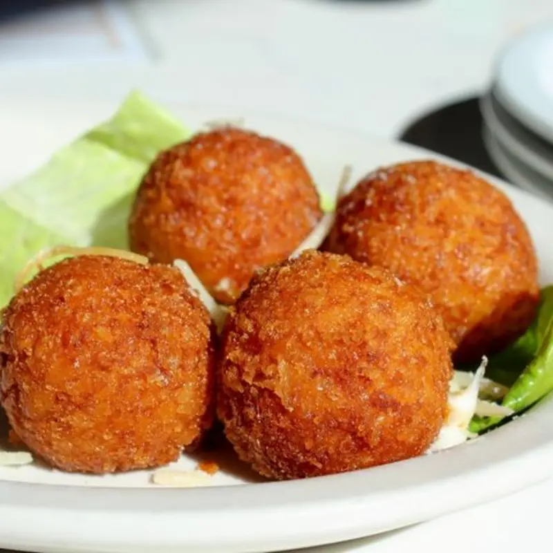Fried Risotto at Little Duck Diner 150 West Saint Julian Street