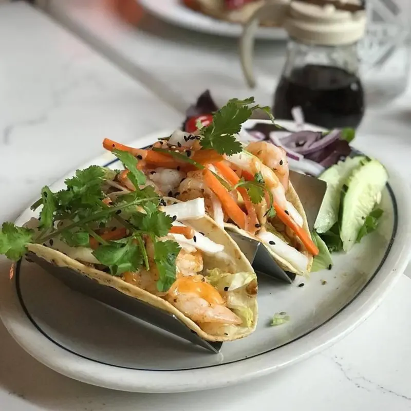 THE RITZ TACOS at Little Duck Diner 150 West Saint Julian Street