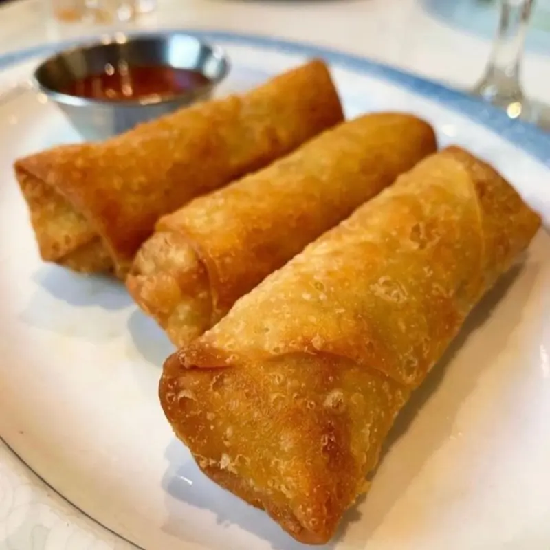 Chicken Spring Rolls at Flock to the Wok