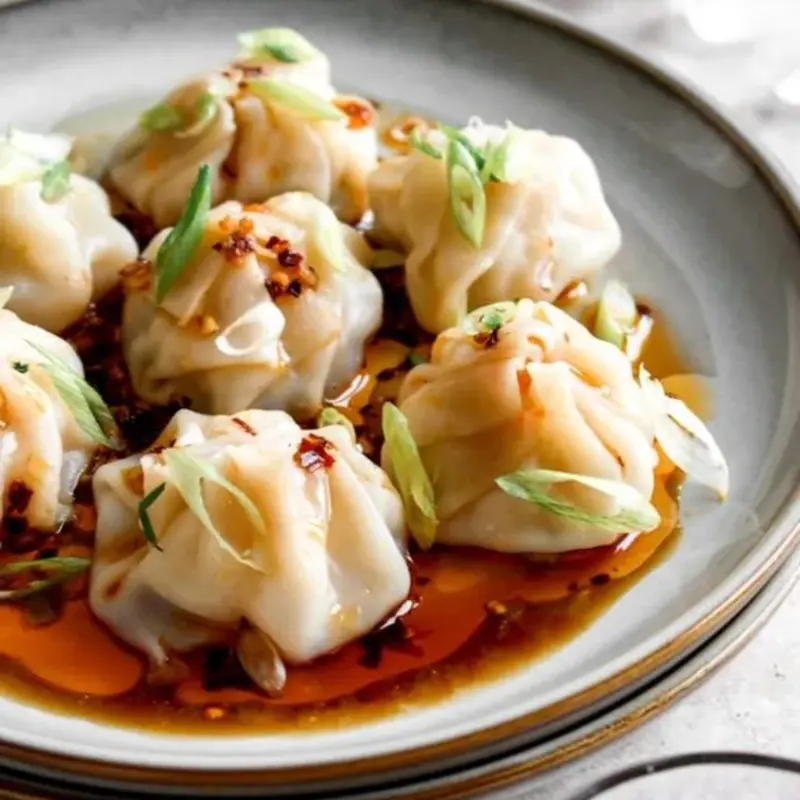 Mini Pork Dumplings at Flock to the Wok