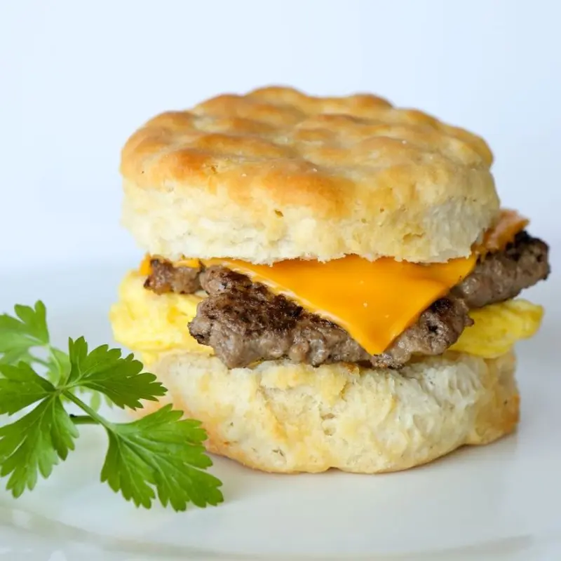 Breakfast Biscuit Sandwich